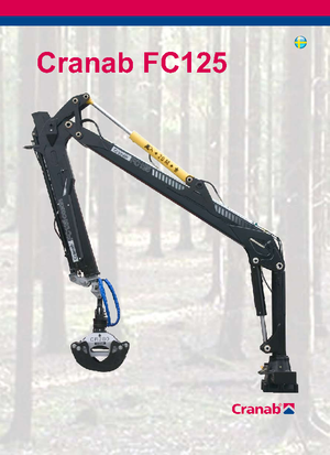 Grues de chargement à bois Cranab FC 125 Combi
