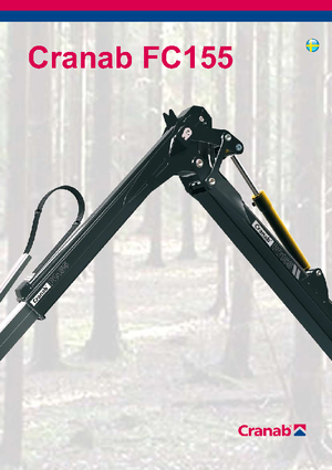 Grues de chargement à bois Cranab FC 155/7.5