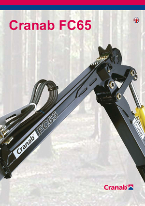 Grues de chargement à bois Cranab FC 65 Tele