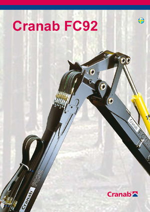 Grues de chargement à bois Cranab FC 92 Combi