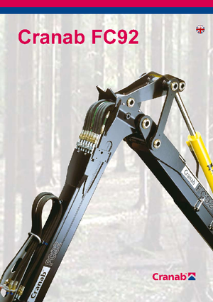 Grues de chargement à bois Cranab FC 92 Combi