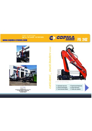 Grues de chargement à bois COPMA 2000 FS 24 Z 1