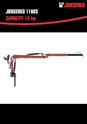 Grues de chargement à bois Jonsered J 1088S 101