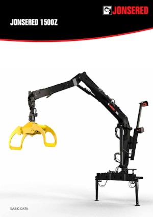Grues de chargement à bois Jonsered J 1500Z 80