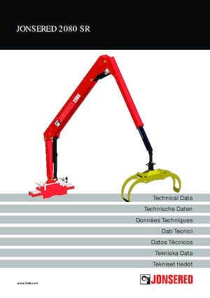 Grues de chargement à bois Jonsered J 2080SR 91