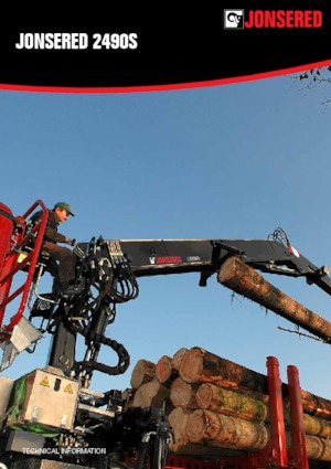 Grues de chargement à bois Jonsered 2490 S 95 