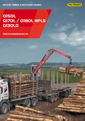 Grues de chargement à bois Epsilon Q 150 L 83