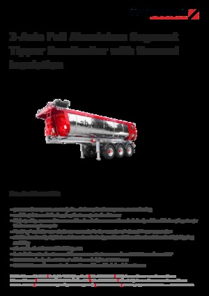 Semi-remorques/bennes Schwarzmüller 3-Axle Full Aluminium Segment Tipper Semitrailer with thermal insulation