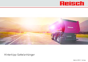 Semi-remorques/bennes Reisch RHKS-3-SR07 ISO-R