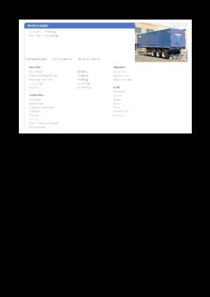 Semi-remorques/bennes Reisch RHKS-3-AG09