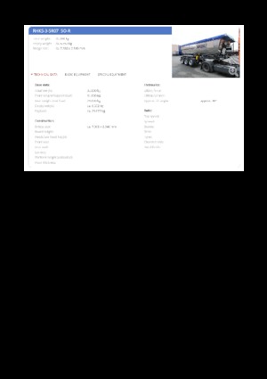 Semi-remorques/bennes Reisch RHKS-3-SR07 ISO-R