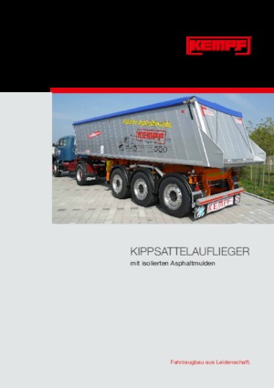 Semi-remorques/bennes Kempf SKM 35/3 SRi