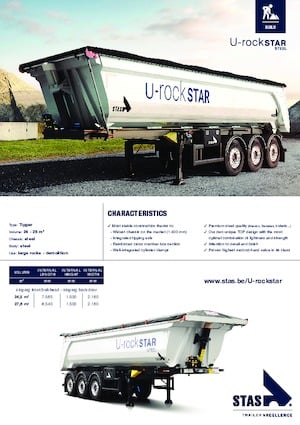 Semi-remorques/bennes Stas U-rockstar