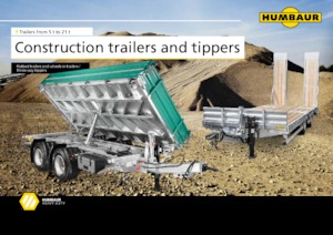 Remorques/bennes Humbaur HTK 754020