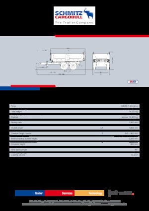 Remorques/bennes Schmitz Cargobull Z.KI