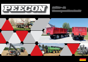 Remorques basculantes Peecon Cargo 18000