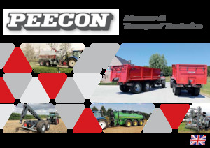 Remorques basculantes Peecon Cargo 18000