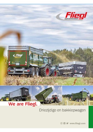 Remorques basculantes Fliegl EDK 40