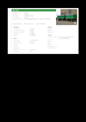 Remorques basculantes Reisch RD-180CE