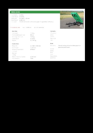 Remorques basculantes Reisch REDK-30.RM