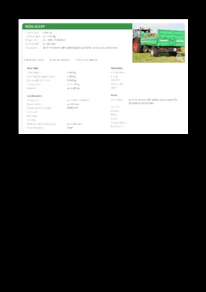 Remorques basculantes Reisch REDK-60.LPF