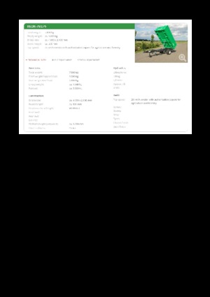 Remorques basculantes Reisch REDK-79.LPF