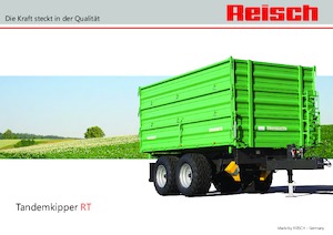Remorques basculantes Reisch RT-130.FKL