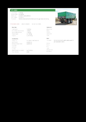 Remorques basculantes Reisch RT-130KS