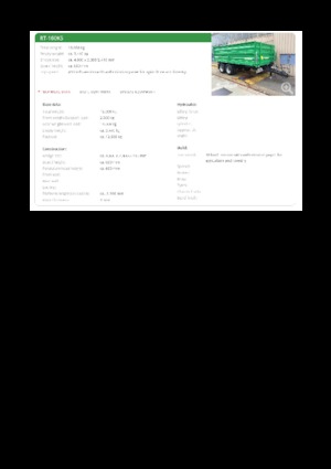 Remorques basculantes Reisch RT-160KS