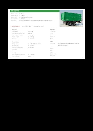 Remorques basculantes Reisch RT-200.550