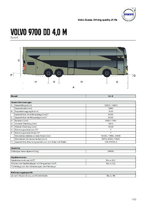 Bus de tourisme Volvo Buses 9700 DD