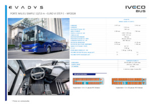Bus de tourisme Iveco Evadys 13m