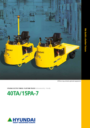 Tracteurs  d'entrepôt Hyundai 15 PA 7