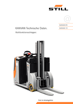 Tracteurs  d'entrepôt Still Kanvan 10