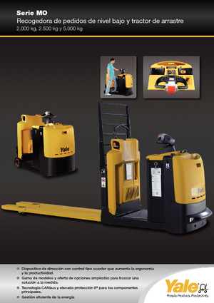 Tracteurs  d'entrepôt Yale MO50T