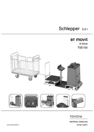 Tracteurs  d'entrepôt BT Movit TSE 100-608