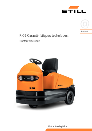 Tracteurs  d'entrepôt Still R 06-06