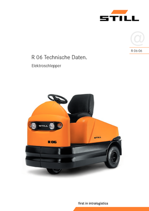 Tracteurs  d'entrepôt Still R 06-06