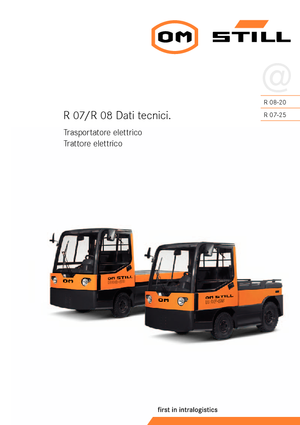 Tracteurs  d'entrepôt Still R 07-25