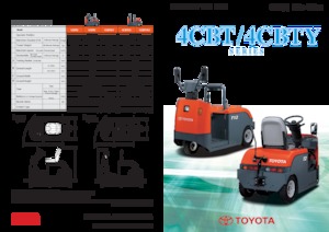 Tracteurs  d'entrepôt Toyota 4 CBT 2 