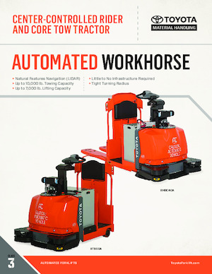 Tracteurs  d'entrepôt Toyota 8TB50A