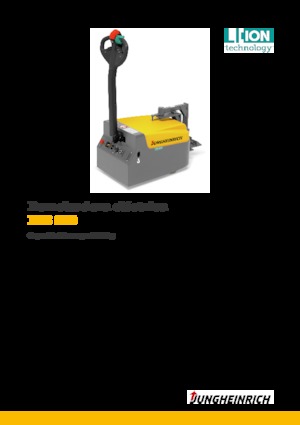 Tracteurs  d'entrepôt Jungheinrich EZS 010