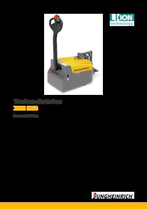 Tracteurs  d'entrepôt Jungheinrich EZS 010