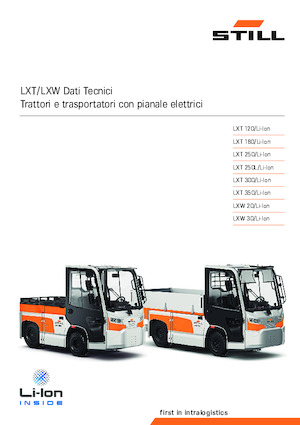 Tracteurs  d'entrepôt Still LXW 30