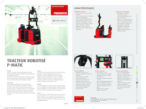 Tracteurs  d'entrepôt Linde P-MATIC