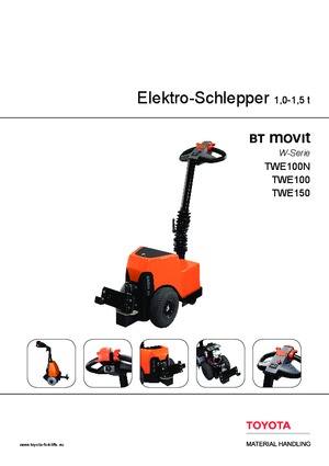 Tracteurs  d'entrepôt BT Movit TWE 100