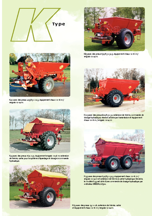 Semoirs Bredal K 105 LB