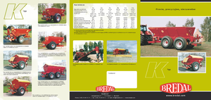 Semoirs Bredal K 105 LB