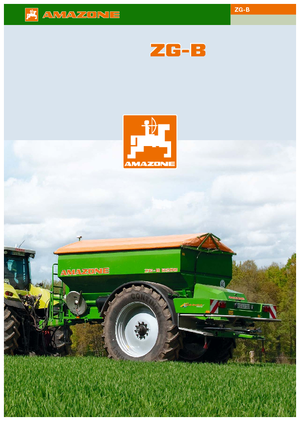 Semoirs Amazone ZG-B 8200 Ultra Hydro