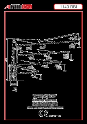 Grues à tour - tourneur inférieur FM-Gru 1140 RBI